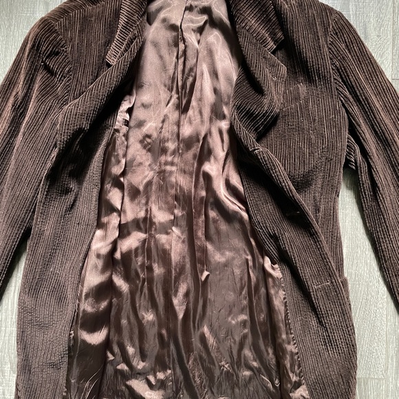 Le Collezioni Structure brown corduroy blazer Men’s small - Picture 3 of 6